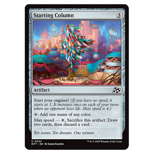 Starting Column 0244 card from the Magic The Gathering set Aetherdrift