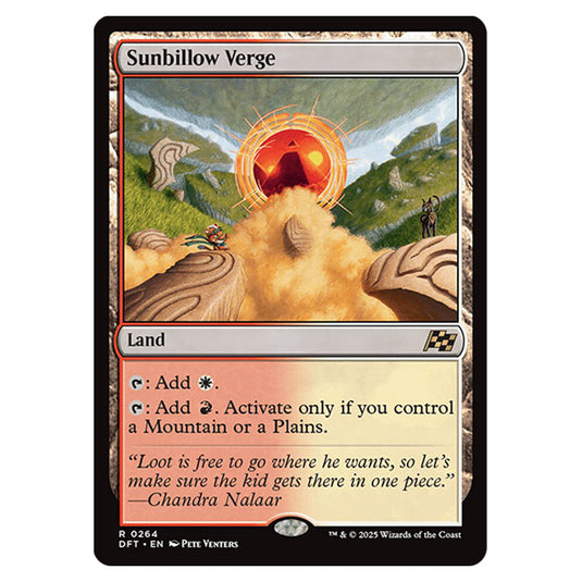 Sunbillow Verge 0264 card from the Magic The Gathering set Aetherdrift
