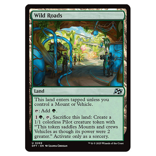 Wild Roads 0269 card from the Magic The Gathering set Aetherdrift