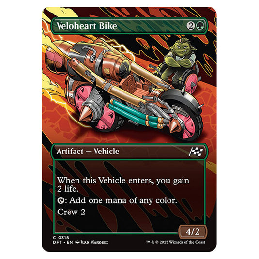 Veloheart Bike 0318 card from the Magic The Gathering set Aetherdrift