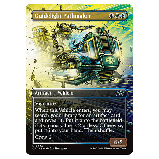 Guidelight Pathmaker 0324 card from the Magic The Gathering set Aetherdrift