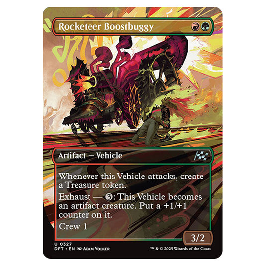 Rocketeer Boostbuggy 0327 card from the Magic The Gathering set Aetherdrift