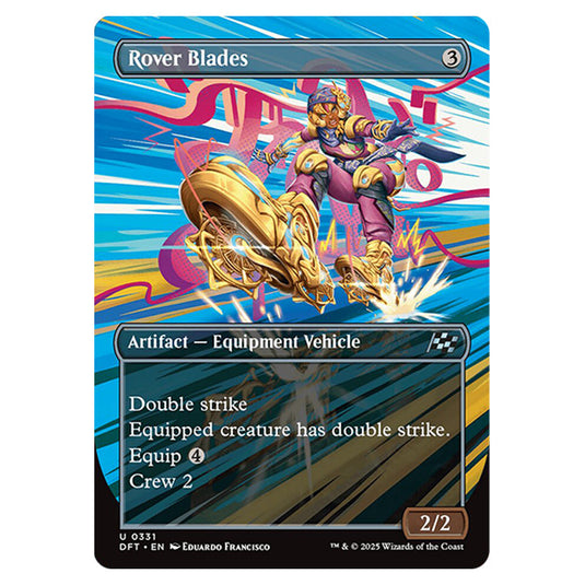 Rover Blades 0331 card from the Magic The Gathering set Aetherdrift
