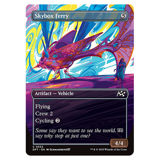 Skybox Ferry 0332 card from the Magic The Gathering set Aetherdrift