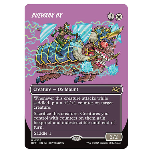 Bulwark Ox 0333 card from the Magic The Gathering set Aetherdrift