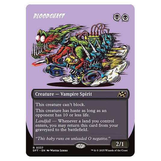 Bloodghast 0337 card from the Magic The Gathering set Aetherdrift
