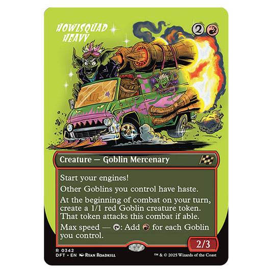 Howlsquad Heavy 0342 card from the Magic The Gathering set Aetherdrift