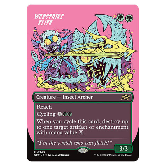Webstrike Elite 0345 card from the Magic The Gathering set Aetherdrift