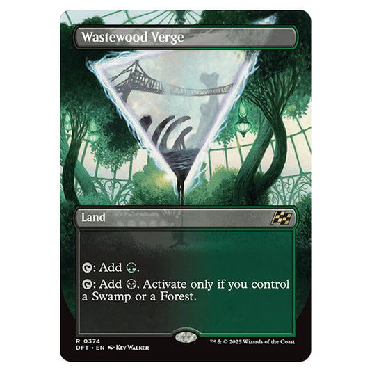 Wastewood Verge 0374 card from the Magic The Gathering set Aetherdrift