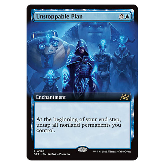 Unstoppable Plan 0382 card from the Magic The Gathering set Aetherdrift