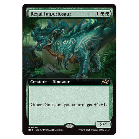 Regal Imperiosaur 0389 card from the Magic The Gathering set Aetherdrift