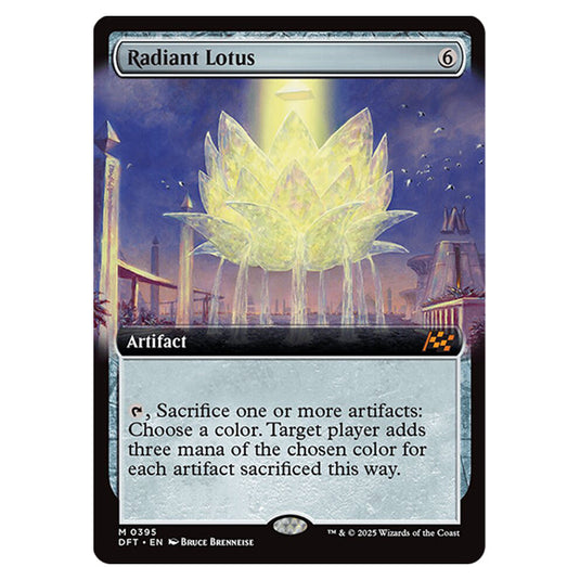 Radiant Lotus 0395 card from the Magic The Gathering set Aetherdrift