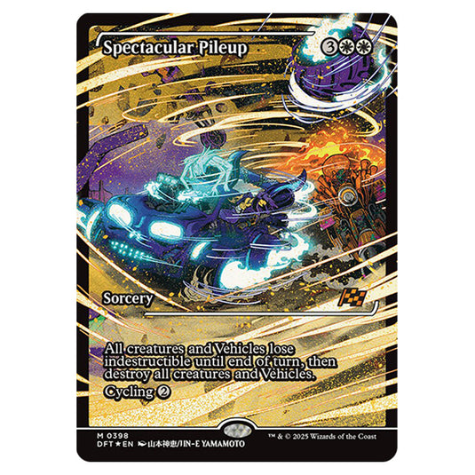 Spectacular Pileup 0398 card from the Magic The Gathering set Aetherdrift