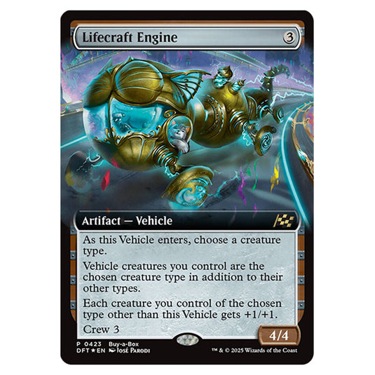 Lifecraft Engine 0423 card from the Magic The Gathering set Aetherdrift