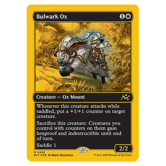 Bulwark Ox 0428 card from the Magic The Gathering set Aetherdrift
