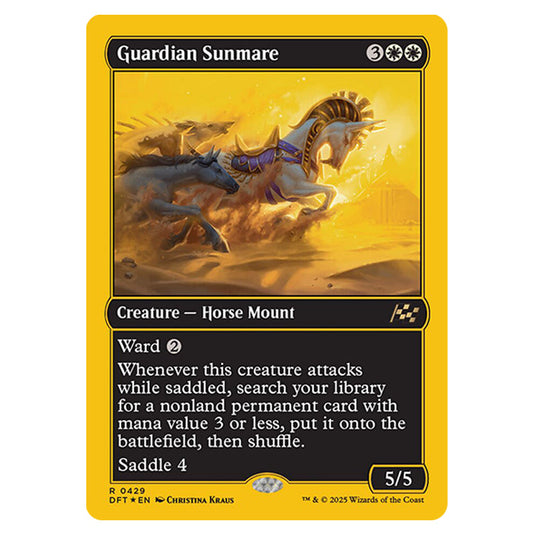 Guardian Sunmare 0429 card from the Magic The Gathering set Aetherdrift