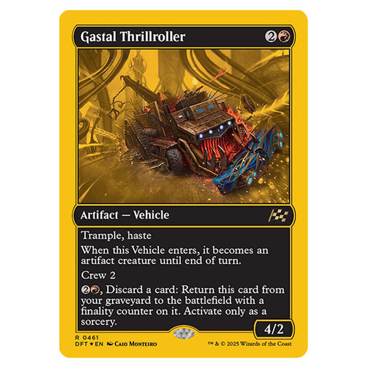 Gastal Thrillroller 0461 card from the Magic The Gathering set Aetherdrift