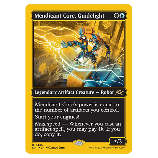 Mendicant Core, Guidelight 0485 card from the Magic The Gathering set Aetherdrift