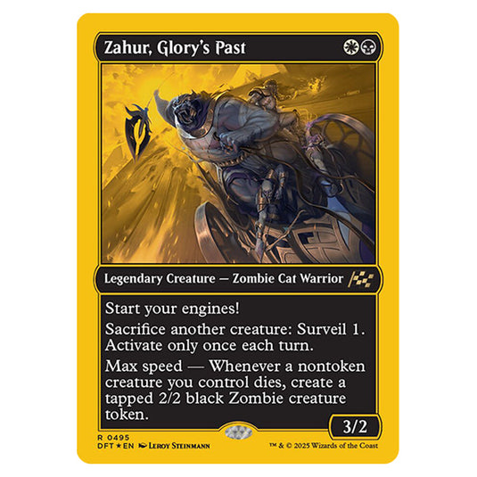 Zahur, Glory's Past 0495 card from the Magic The Gathering set Aetherdrift