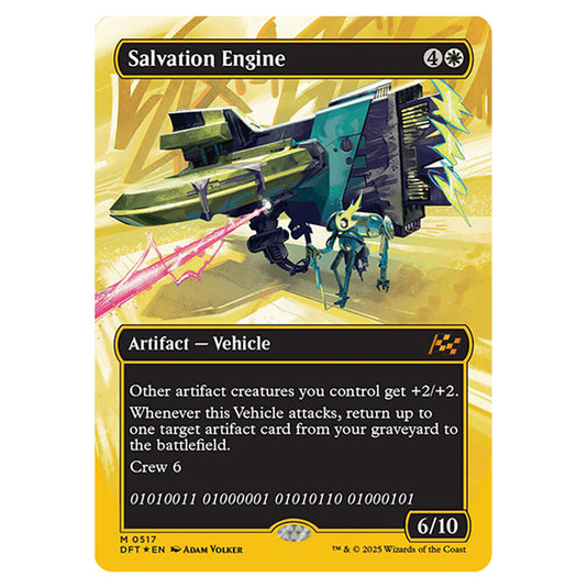 Salvation Engine 0517 card from the Magic The Gathering set Aetherdrift