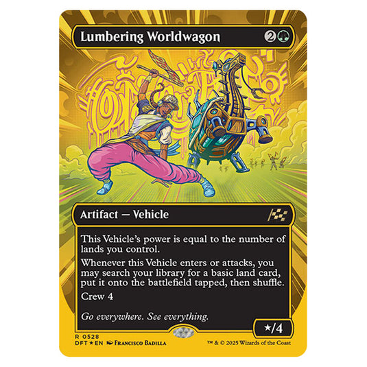 Lumbering Worldwagon 0528 card from the Magic The Gathering set Aetherdrift