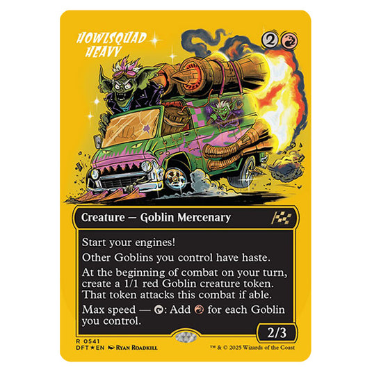 Howlsquad Heavy 0541 card from the Magic The Gathering set Aetherdrift