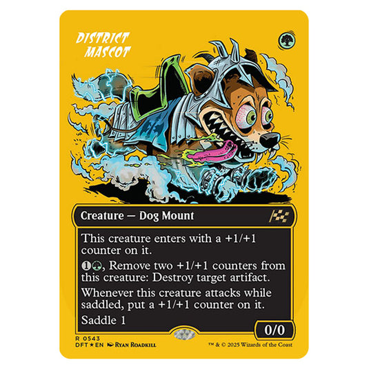 District Mascot 0543 card from the Magic The Gathering set Aetherdrift