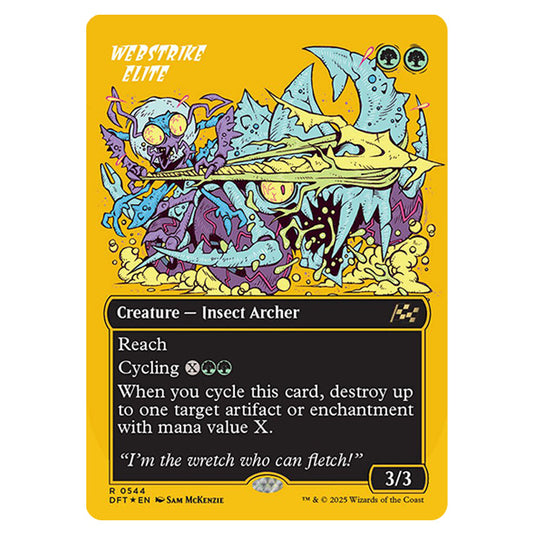 Webstrike Elite 0544 card from the Magic The Gathering set Aetherdrift