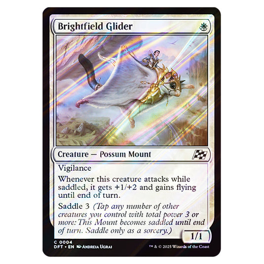 Brightfield Glider 0004 card from the Magic The Gathering set Aetherdrift