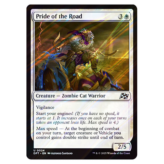 Pride of the Road 0024 card from the Magic The Gathering set Aetherdrift