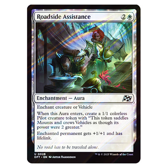 Roadside Assistance 0026 card from the Magic The Gathering set Aetherdrift
