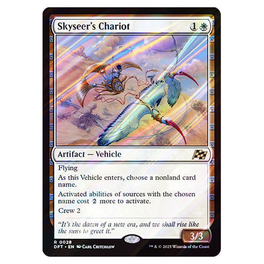 Skyseer's Chariot 0028 card from the Magic The Gathering set Aetherdrift