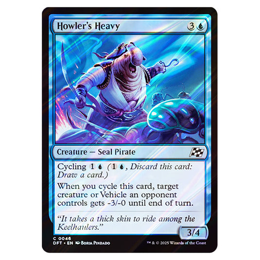 Howler's Heavy 0046 card from the Magic The Gathering set Aetherdrift