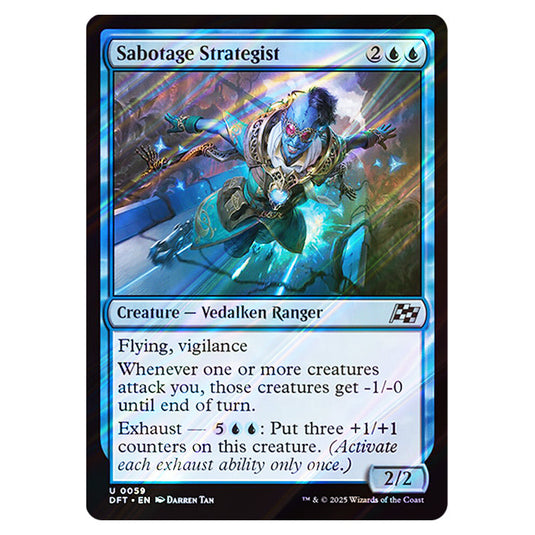 Sabotage Strategist 0059 card from the Magic The Gathering set Aetherdrift