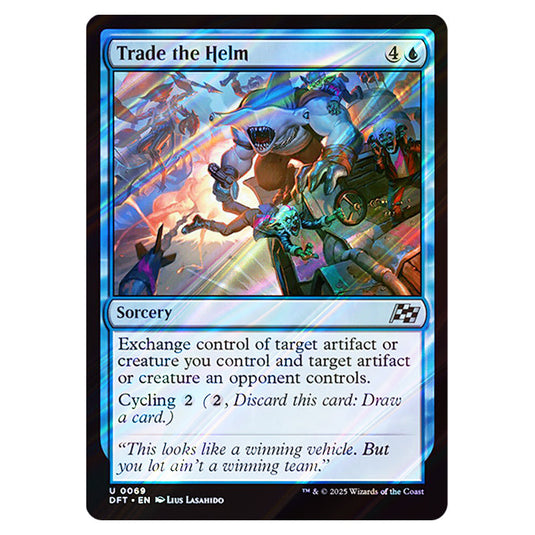 Trade the Helm 0069 card from the Magic The Gathering set Aetherdrift