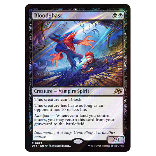 Bloodghast 0077 card from the Magic The Gathering set Aetherdrift