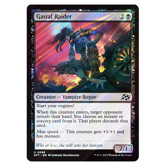 Gastal Raider 0086 card from the Magic The Gathering set Aetherdrift