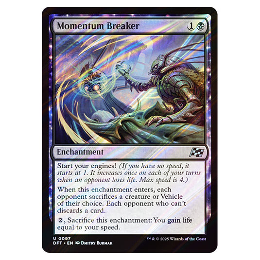 Momentum Breaker 0097 card from the Magic The Gathering set Aetherdrift