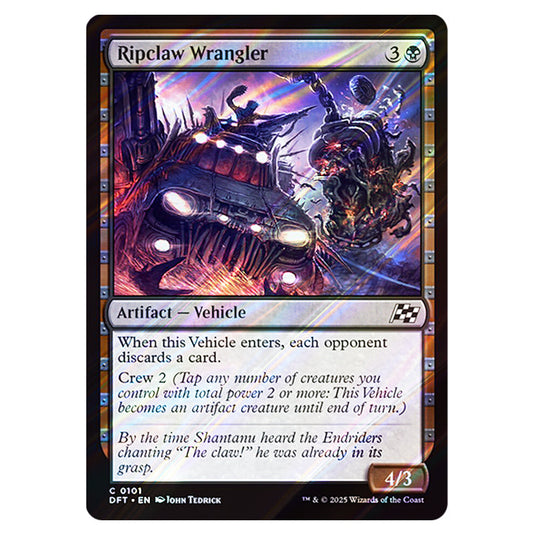 Ripclaw Wrangler 0101 card from the Magic The Gathering set Aetherdrift