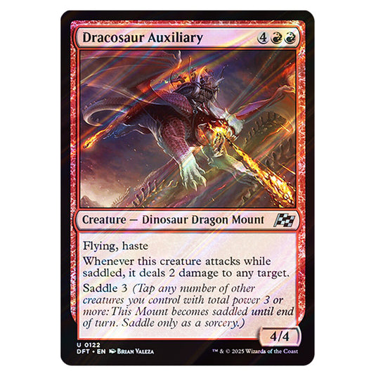 Dracosaur Auxiliary 0122 card from the Magic The Gathering set Aetherdrift