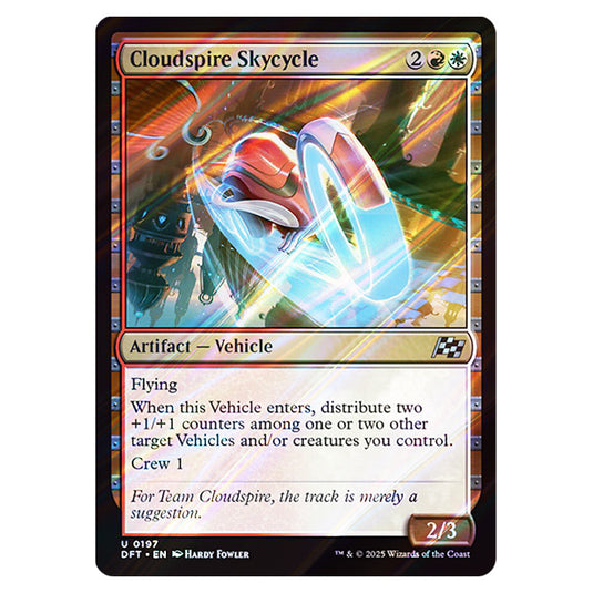 Cloudspire Skycycle 0197 card from the Magic The Gathering set Aetherdrift