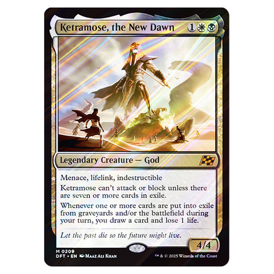 Ketramose, the New Dawn 0209 card from the Magic The Gathering set Aetherdrift
