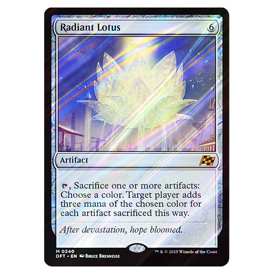 Radiant Lotus 0240 card from the Magic The Gathering set Aetherdrift