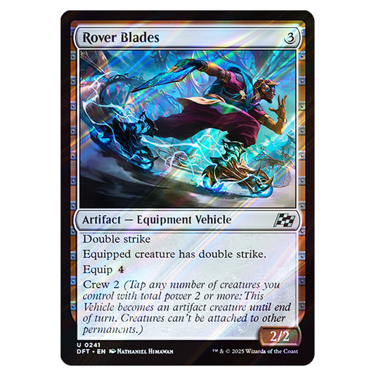 Rover Blades 0241 card from the Magic The Gathering set Aetherdrift