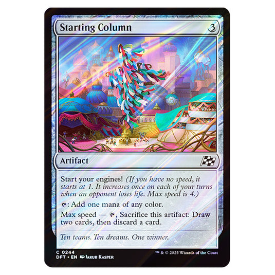 Starting Column 0244 card from the Magic The Gathering set Aetherdrift
