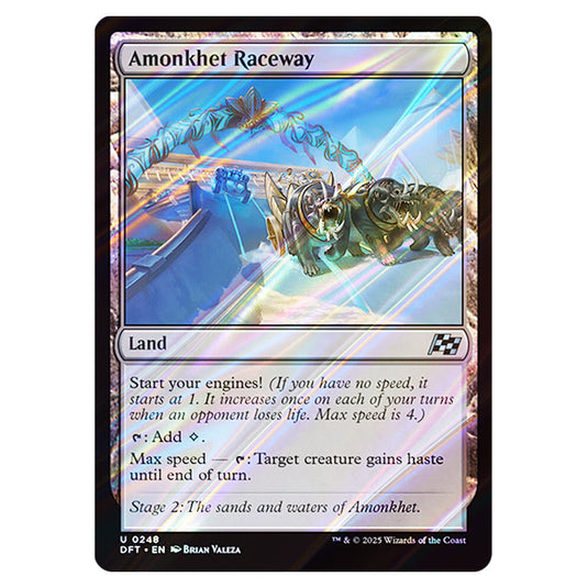 Amonkhet Raceway 0248 card from the Magic The Gathering set Aetherdrift