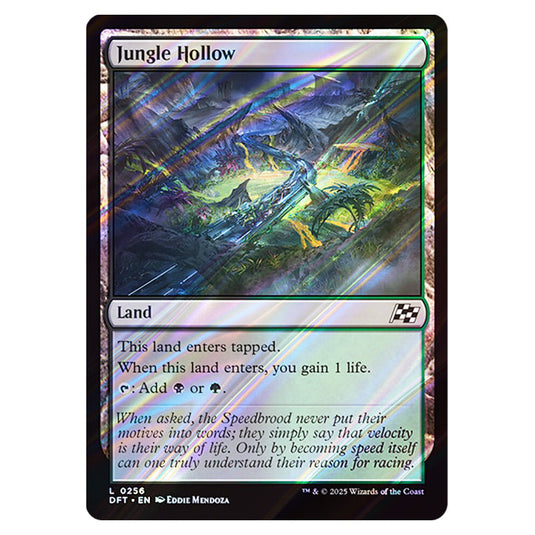 Jungle Hollow 0256 card from the Magic The Gathering set Aetherdrift