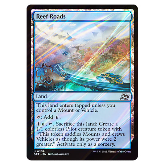 Reef Roads 0259 card from the Magic The Gathering set Aetherdrift