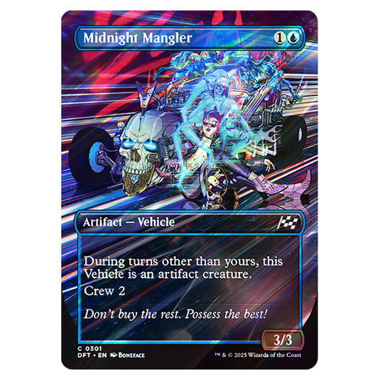 Midnight Mangler 0301 card from the Magic The Gathering set Aetherdrift