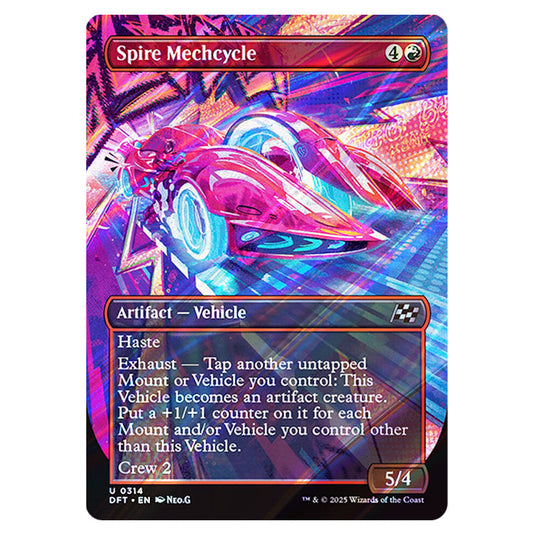 Spire Mechcycle 0314 card from the Magic The Gathering set Aetherdrift